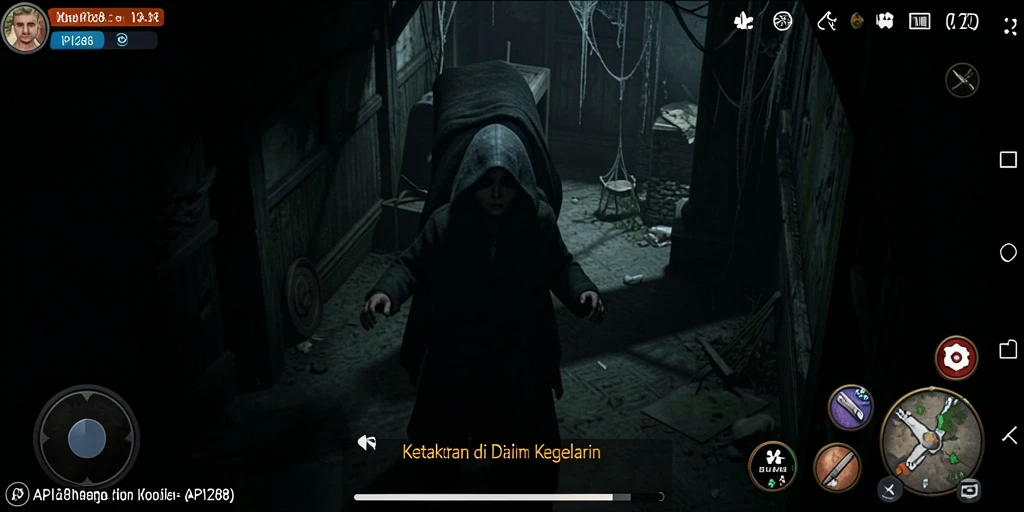 Gameplay menegangkan API288 dengan suasana Horror yang mencekam.