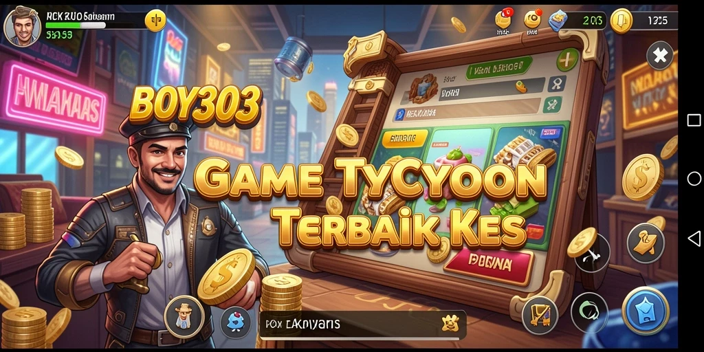 Screenshot utama BOY303 menampilkan gameplay Tycoon yang seru dan strategis.