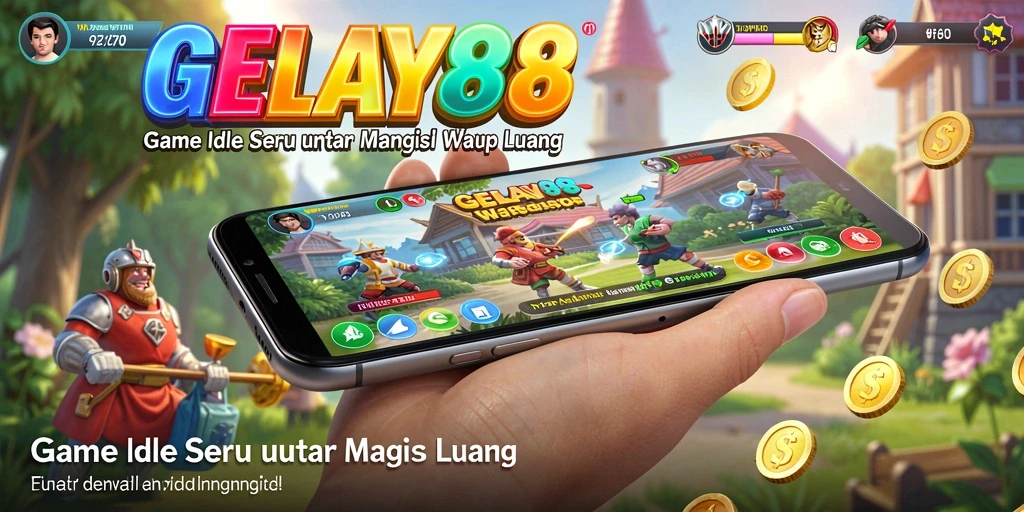 Tampilan menarik dari gameplay GELAY88 yang penuh warna.