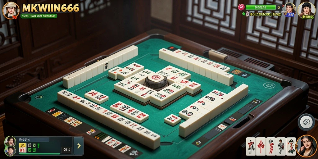 Gameplay seru Mahjong di MKWIN666 dengan grafis menarik.